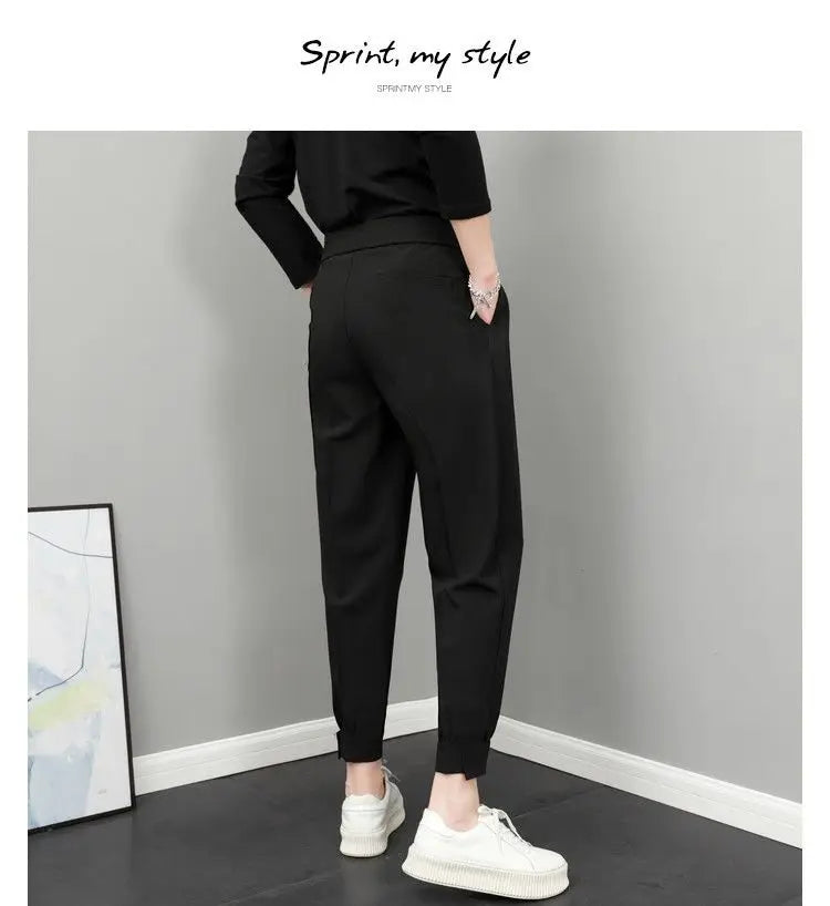 Trendy High-Waist Pleated Pants for Stylish Spring Looks - BuzzMart