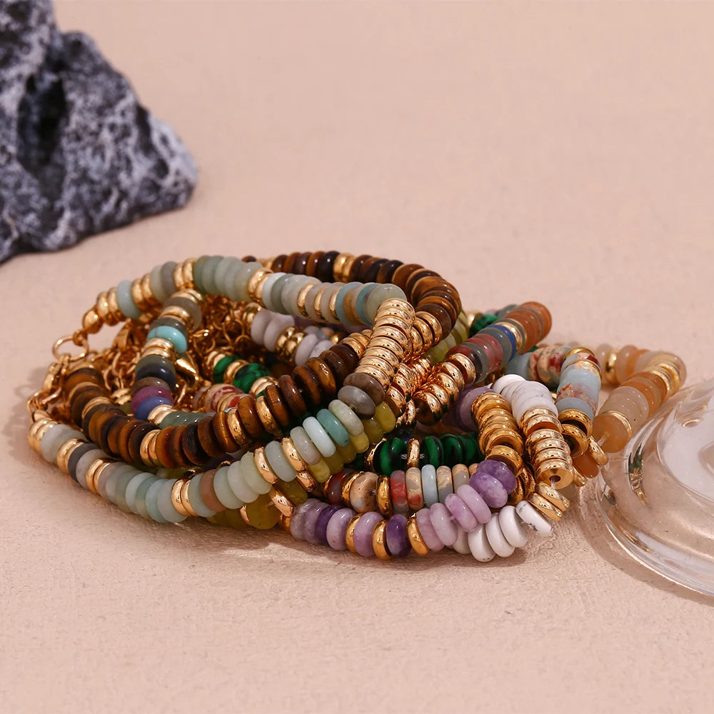 Elegant Tiger Eye Bracelet – 18K Gold Plated for Women - BuzzMart
