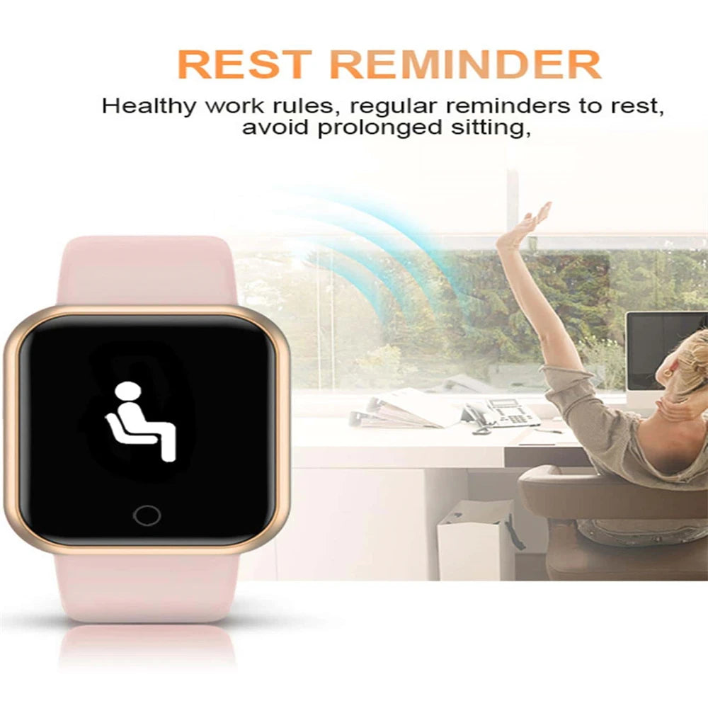 Multifunctional Smart Watch Men Women Bluetooth Connected Phone Music Player Fitness Sport Bracelet Sleep Monitor D13 Smartwatch - BuzzMart