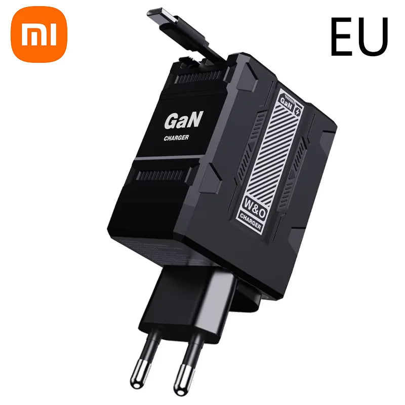 Magical 120W Fast Charger with Retractable Cables – Gift-Ready! - BuzzMart