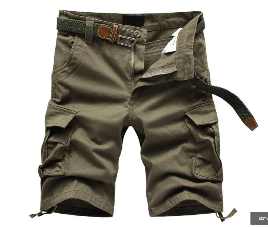 Trendy 2025 Men's Camo Cargo Shorts – Street Style Essential - BuzzMart