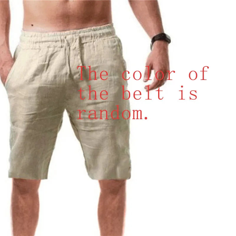 Men’s Casual Cotton Shorts – Breathable Streetwear for Spring & Autumn - BuzzMart