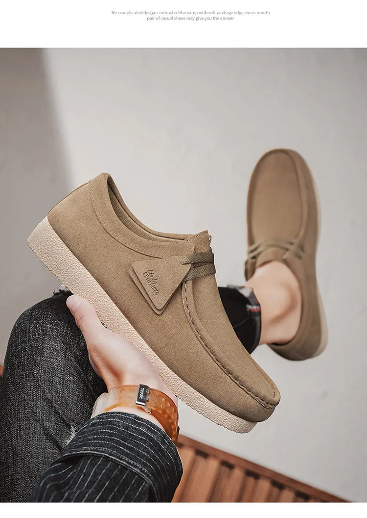 Men’s Trendy Sneakers – Versatile Thick Sole Casual Shoes - BuzzMart