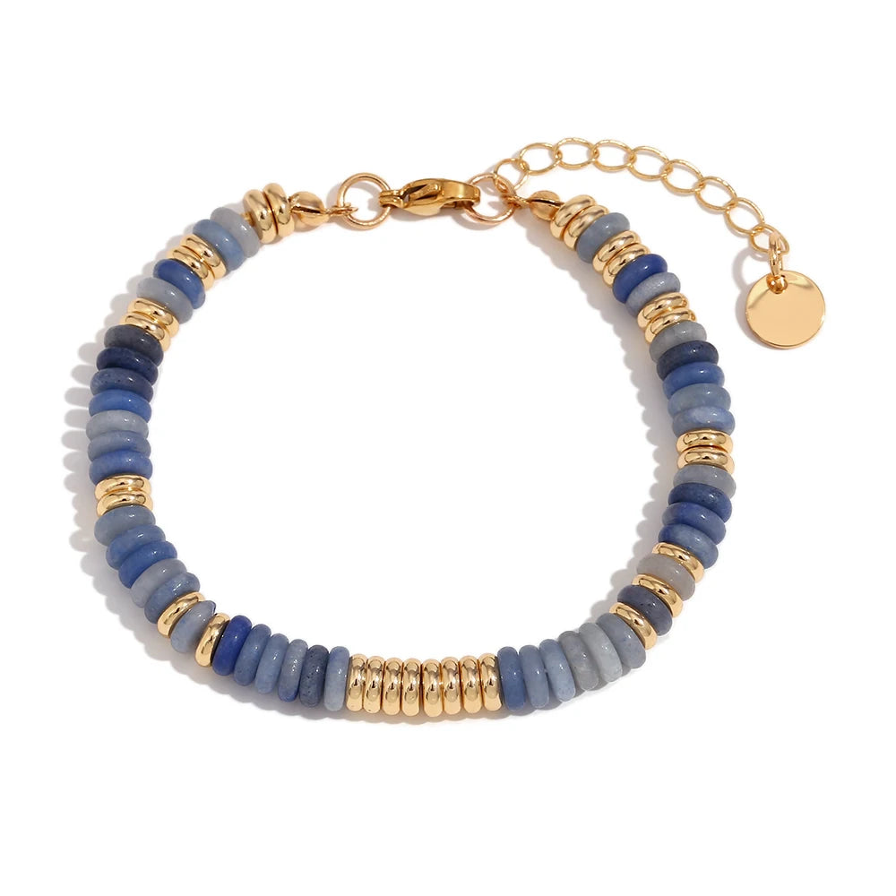 Elegant Tiger Eye Bracelet – 18K Gold Plated for Women - BuzzMart