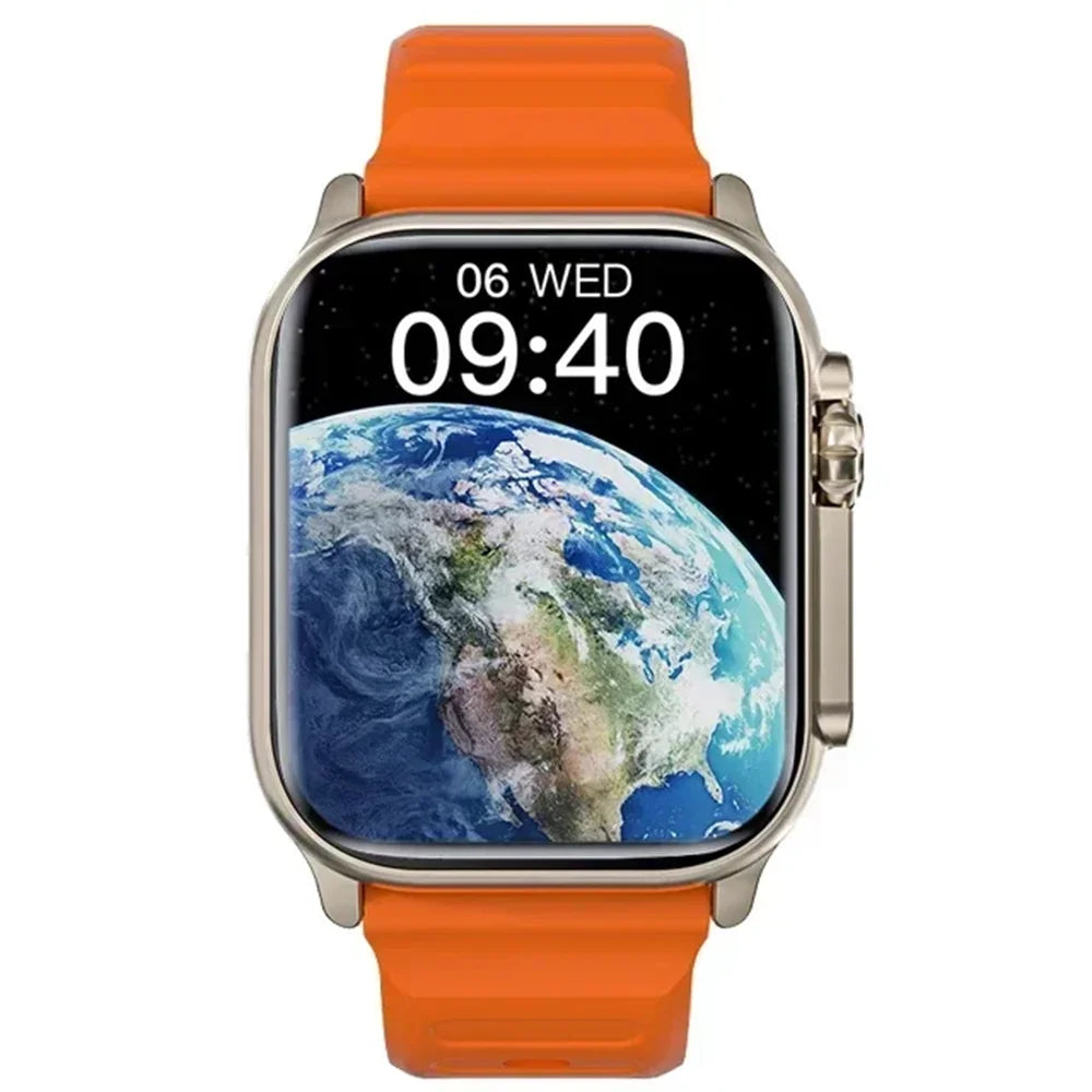 LAXASFIT New Watch T800 U2 Smart Watch 2025 Mens Womens Tracking Bluetooth Talk BT Music Wireless Charging Smart Watch - BuzzMart