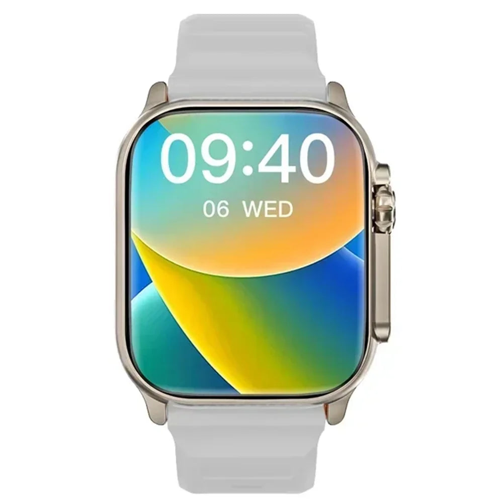 LAXASFIT New Watch T800 U2 Smart Watch 2025 Mens Womens Tracking Bluetooth Talk BT Music Wireless Charging Smart Watch - BuzzMart