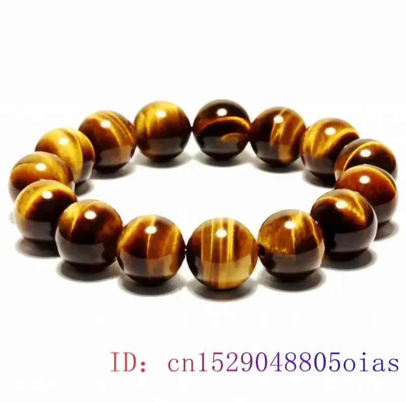 Vintage Tiger Eye Energy Bracelet – Real Gemstone Gift - BuzzMart