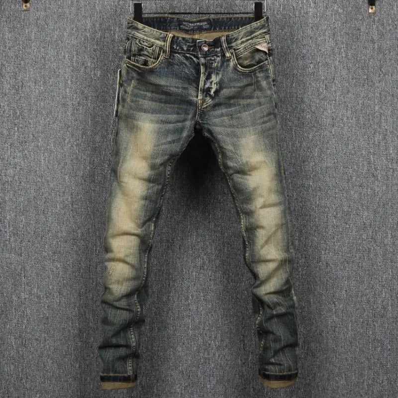 90s Korean Streetwear Fleece Cargo Jeans – Winter Luxe Vibe - BuzzMart