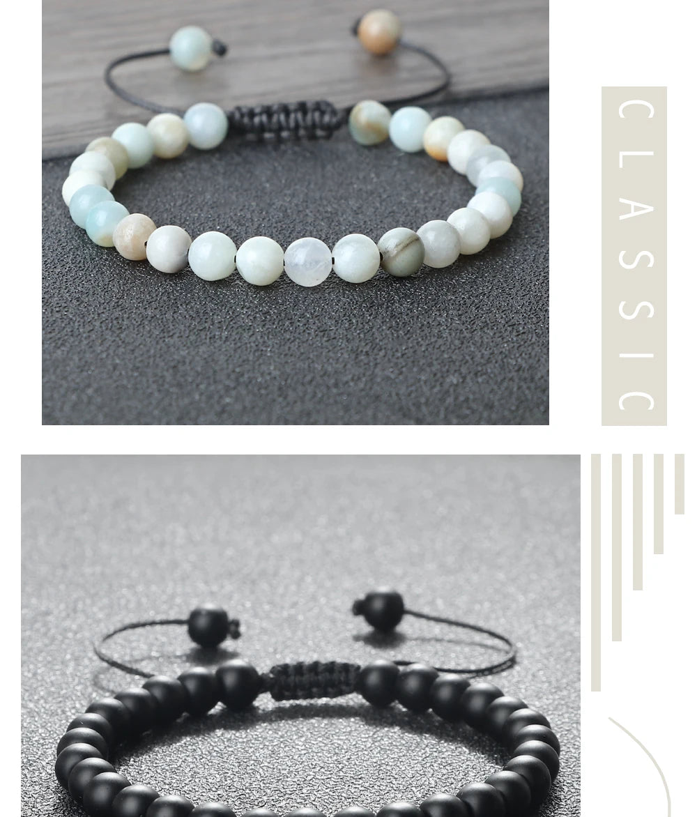 🐯 Healing Tiger Eye Bracelet – Adjustable Gift for Him/Her - BuzzMart