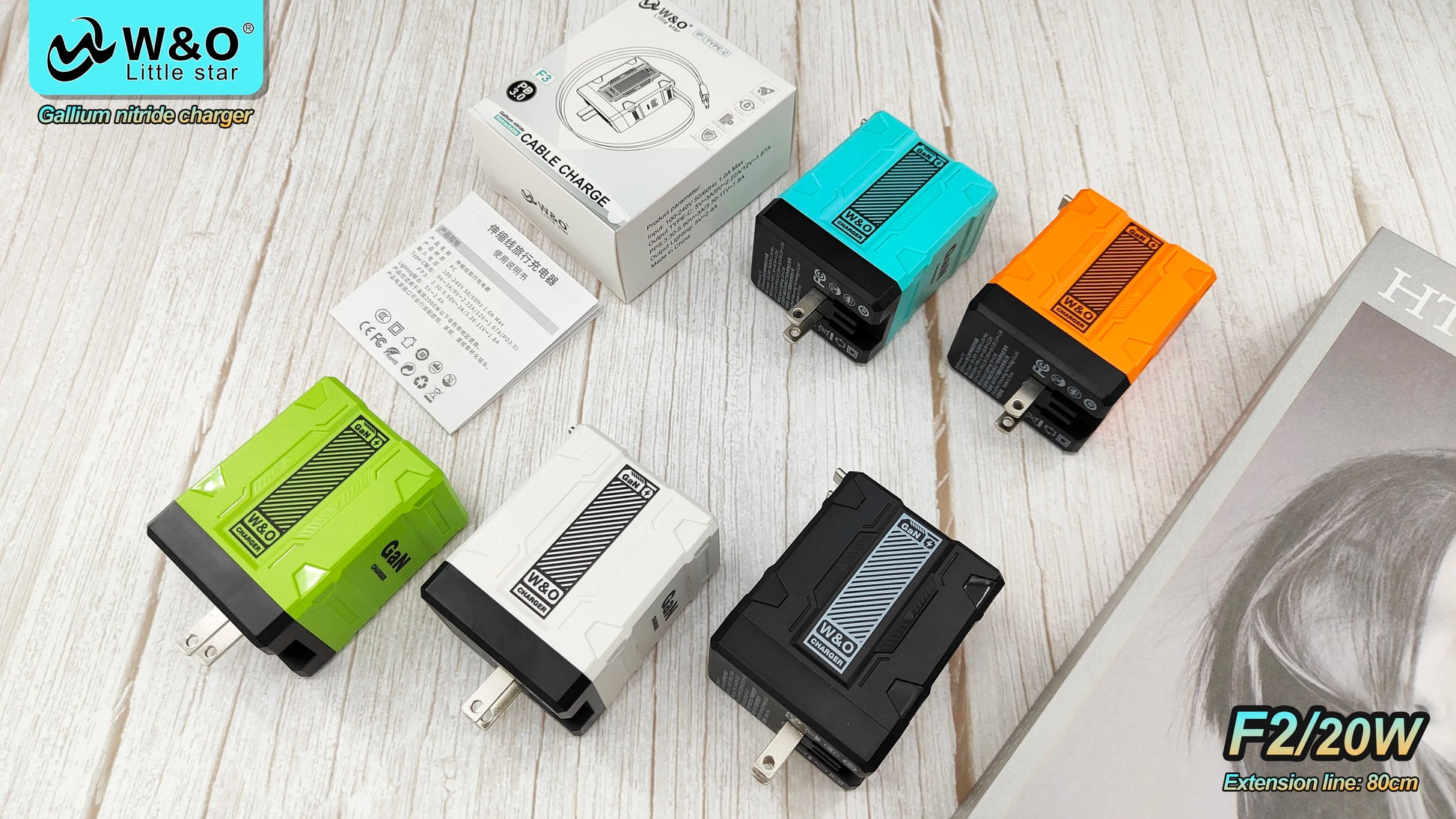 Chic 20W GaN USB-C Fast Charger for All Devices - BuzzMart
