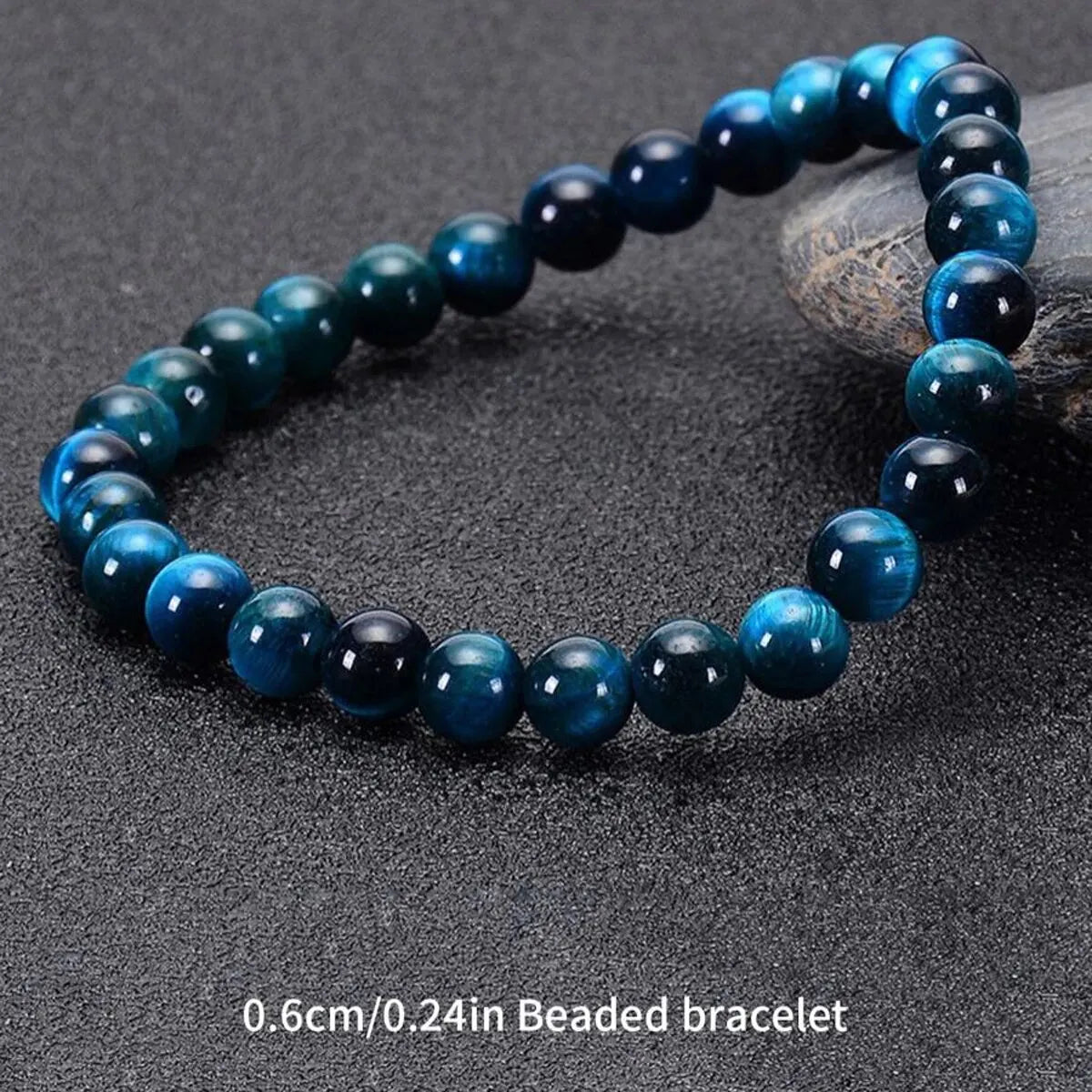 Mystic Blue Tiger Eye Bracelet – Trendy Healing Gift - BuzzMart