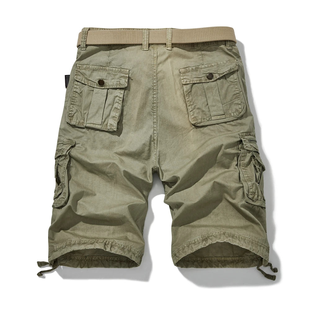 Men’s Slim Outdoor Cargo Shorts – Quick-Dry Summer Wear - BuzzMart