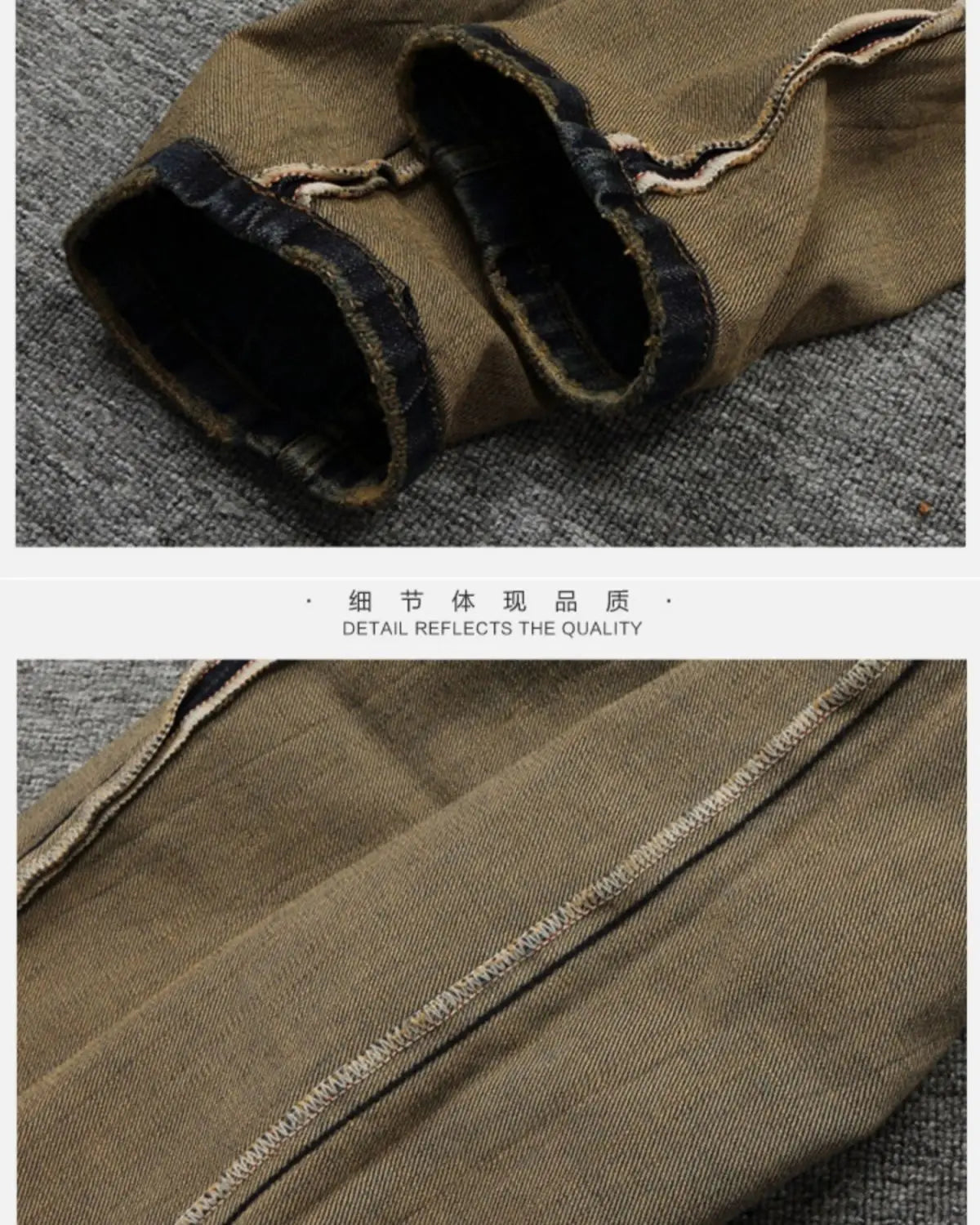 90s Korean Streetwear Fleece Cargo Jeans – Winter Luxe Vibe - BuzzMart