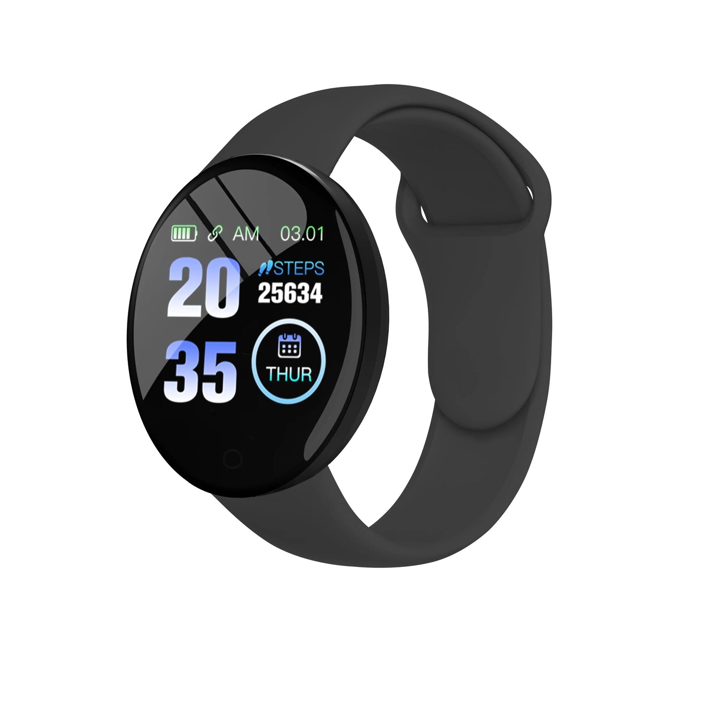2025 New D18 Multifunctional Smart Watch Men & Women Bluetooth Connected Phone Music Fitness Sports Bracelet Sleep Monitor watch - BuzzMart