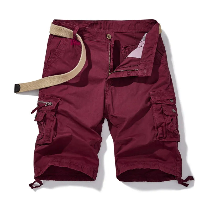 Men’s Slim Outdoor Cargo Shorts – Quick-Dry Summer Wear - BuzzMart