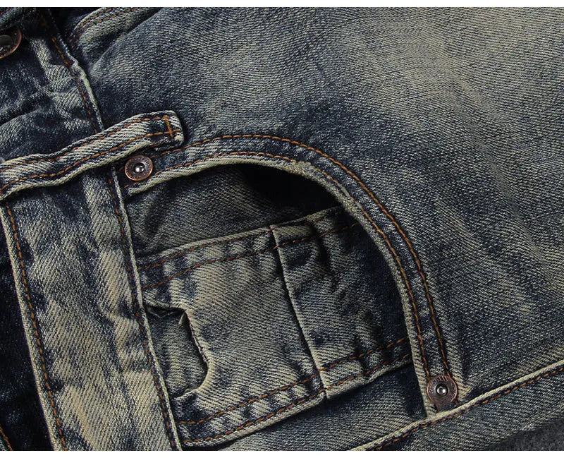 90s Korean Streetwear Fleece Cargo Jeans – Winter Luxe Vibe - BuzzMart