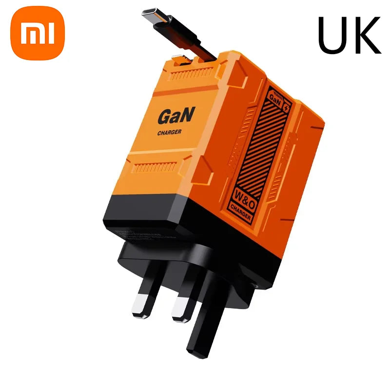 Magical 120W Fast Charger with Retractable Cables – Gift-Ready! - BuzzMart