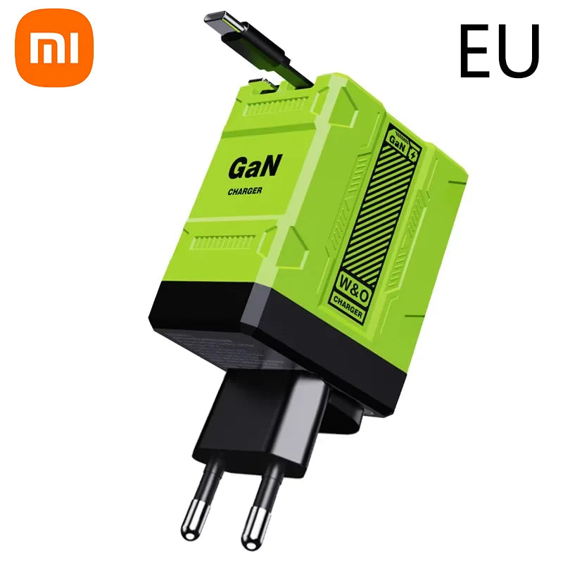Magical 120W Fast Charger with Retractable Cables – Gift-Ready! - BuzzMart
