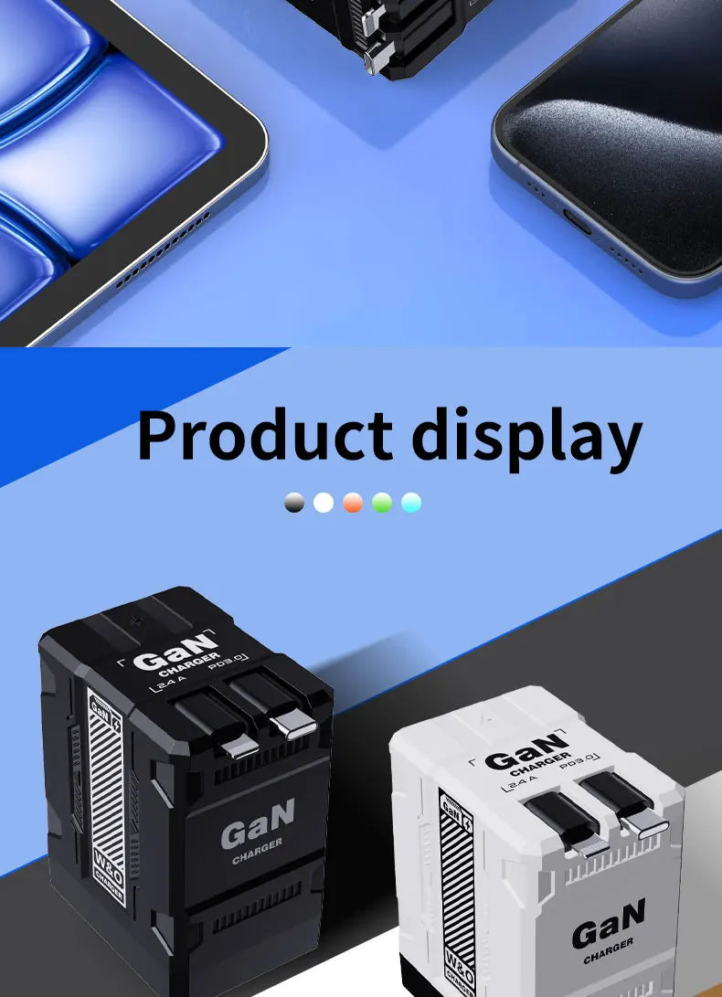 Trendy 20W GaN PD3.0 Charger for All Phones - BuzzMart
