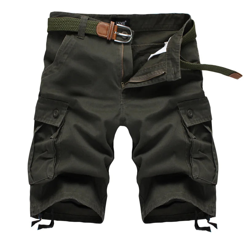 Trendy 2025 Men's Camo Cargo Shorts – Street Style Essential - BuzzMart