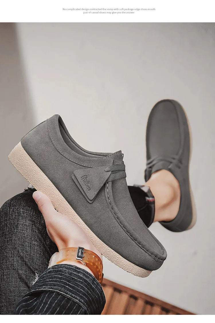Men’s Trendy Sneakers – Versatile Thick Sole Casual Shoes - BuzzMart