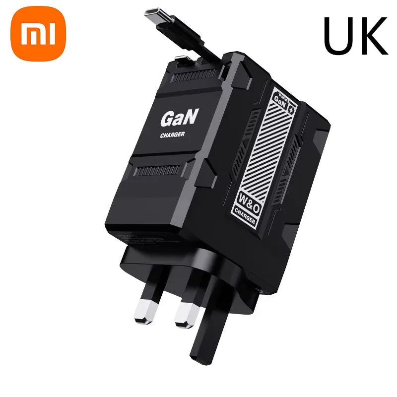 Magical 120W Fast Charger with Retractable Cables – Gift-Ready! - BuzzMart