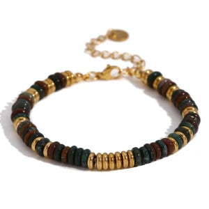 Elegant Tiger Eye Bracelet – 18K Gold Plated for Women - BuzzMart