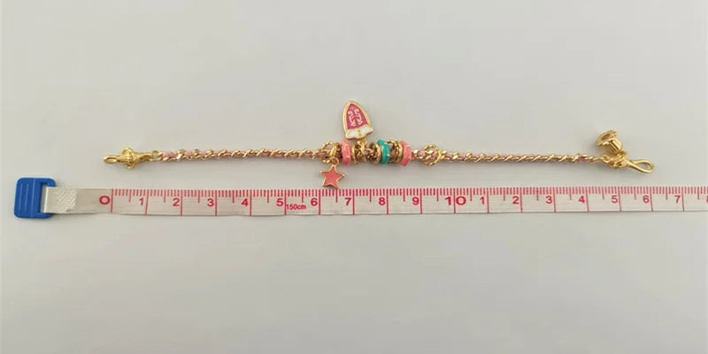 Modern Jewelry Elegant Temperament Multiple Colorful Enamle Chain Bracelets For Women Female Gifts Sweet Accessories Hot Sale - BuzzMart