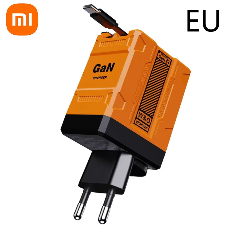 Magical 120W Fast Charger with Retractable Cables – Gift-Ready! - BuzzMart