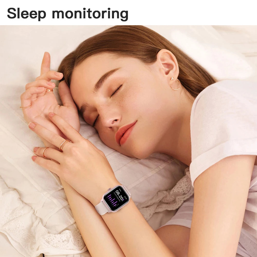 LEMFO LT10 Smart Watch 2024 Android Gift Bluetooth Call Smartwatch 2024 Touch Dial Music Fitness Tracker Sports Watches - BuzzMart