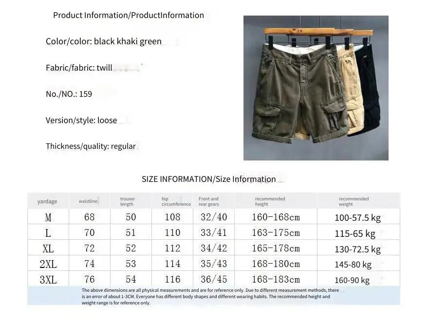 Trendy Men’s Cargo Bermuda Shorts – Stylish Streetwear Essential - BuzzMart