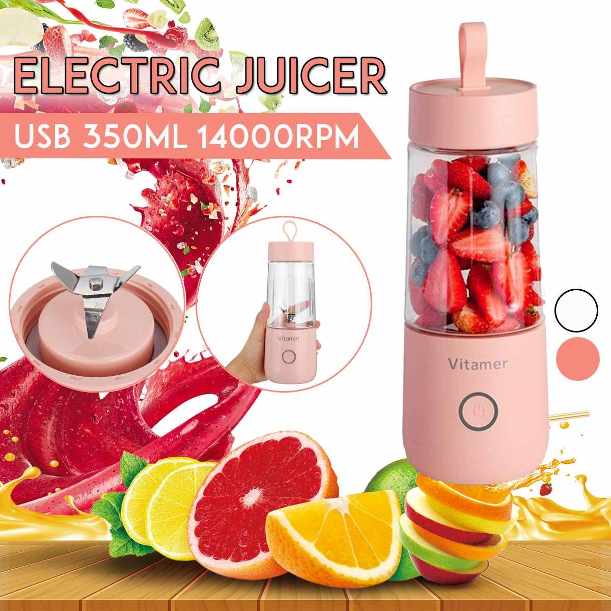 Cute USB Smoothie Blender Bottle – Portable & Rechargeable - BuzzMart