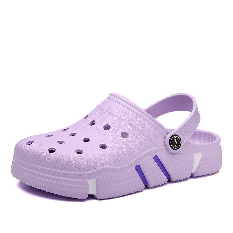 Men Sandals Summer Hole Shoes Beach Slippers - BuzzMart