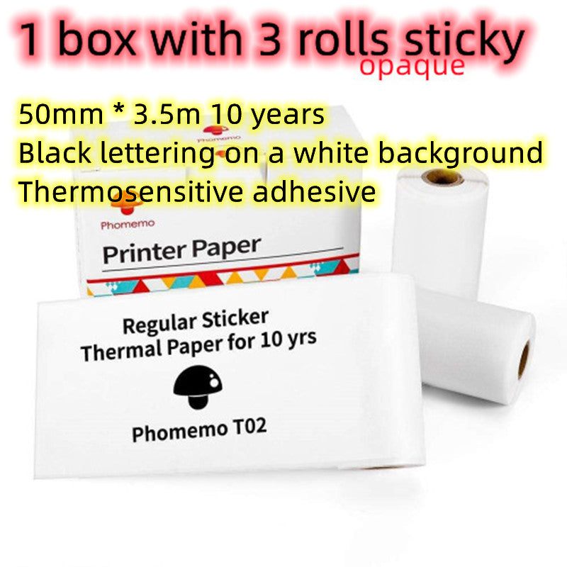 Portable Mini Thermal Label Printer Home Photo Printer Student Wrong Question Printer Bluetooth-compatible Mini Label Printer Price Tag - BuzzMart