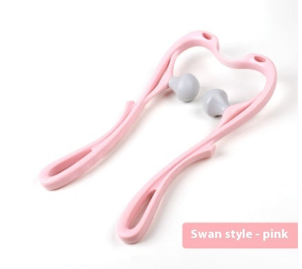 Multifunctional Manual Six-wheel Neck Massager Massage Relieve Roller Massage Tool - BuzzMart