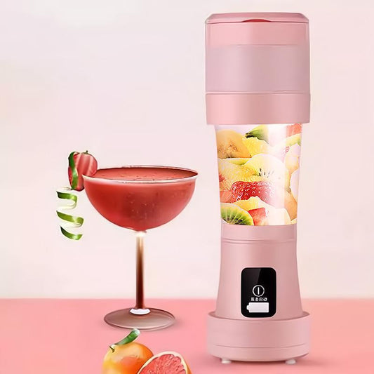 Cute 450ML Mini Blender – Portable Smoothie & Food Mixer - BuzzMart