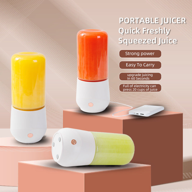 Trendy Mini Smoothie Blender – Portable Juicer for Fruit & Shakes - BuzzMart