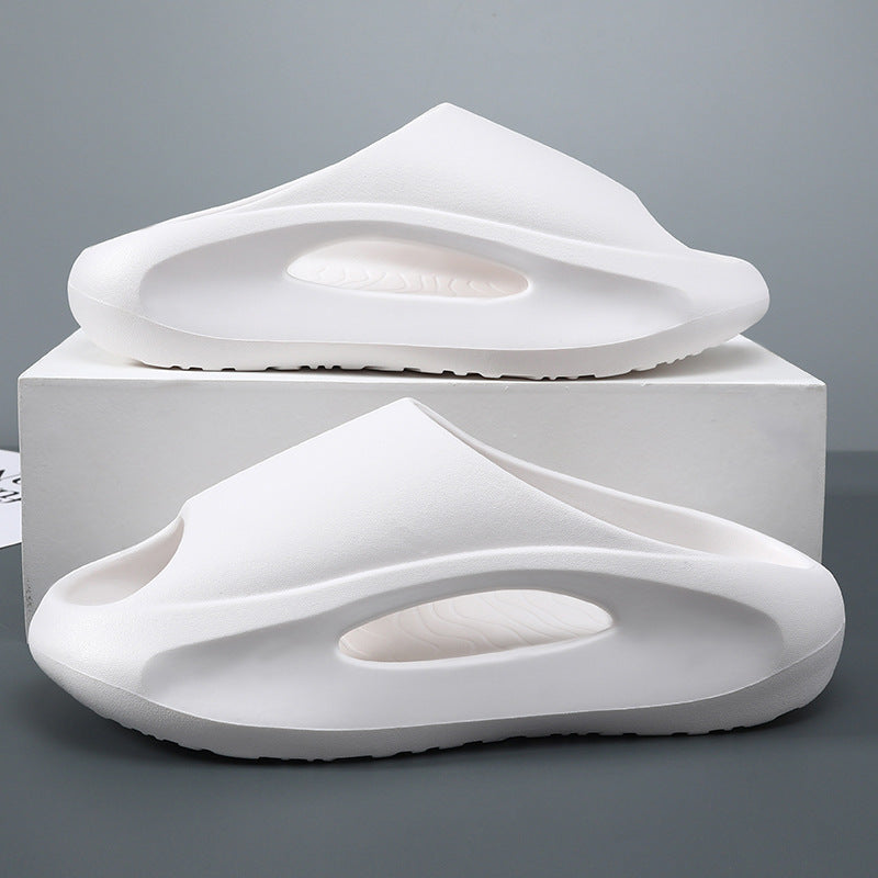 Ins Slippers Women Men Peep Toe Slipper Summer Hollow Unisex Sports Beach Shoes - BuzzMart