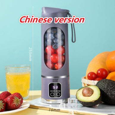 Elegant USB Portable Blender – Ice-Crushing Juicer for Travel - BuzzMart