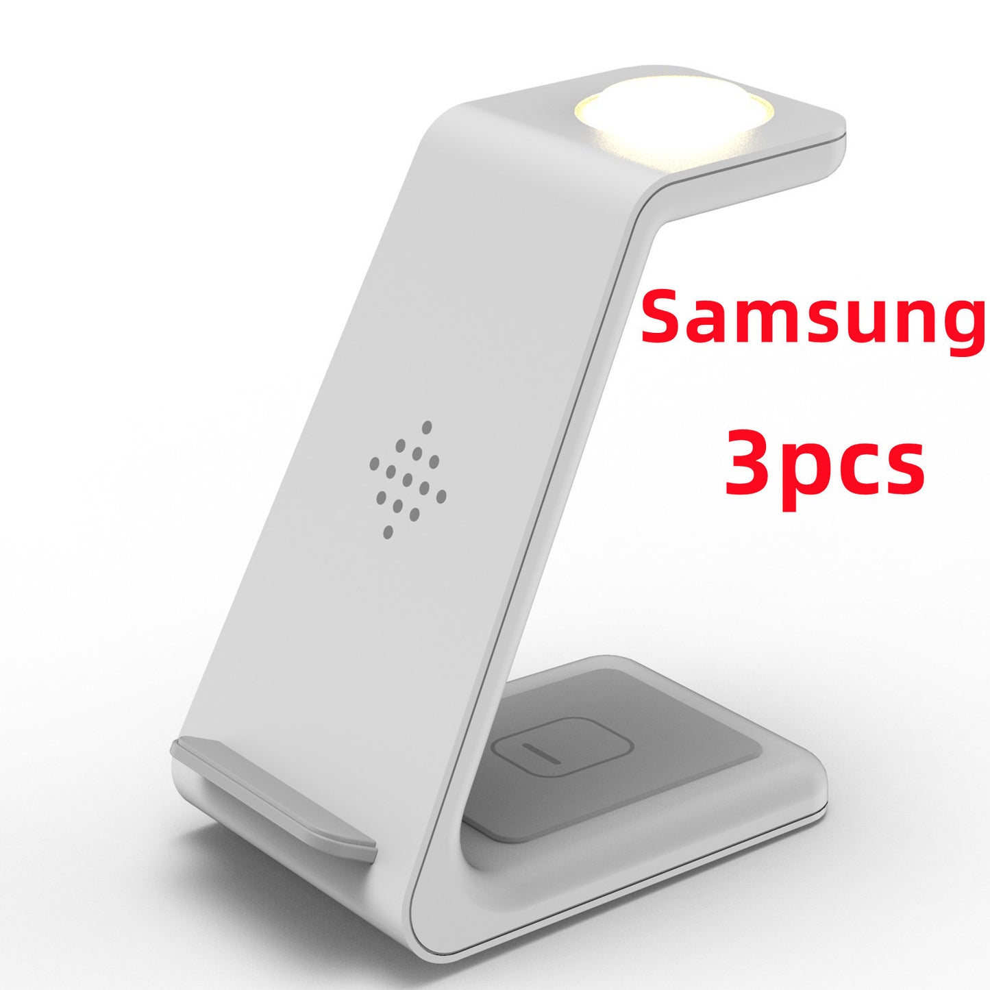 3 In 1 Fast Charging Station Wireless Charger Stand Wireless Quick Charge Dock For Phone Holder - BuzzMart