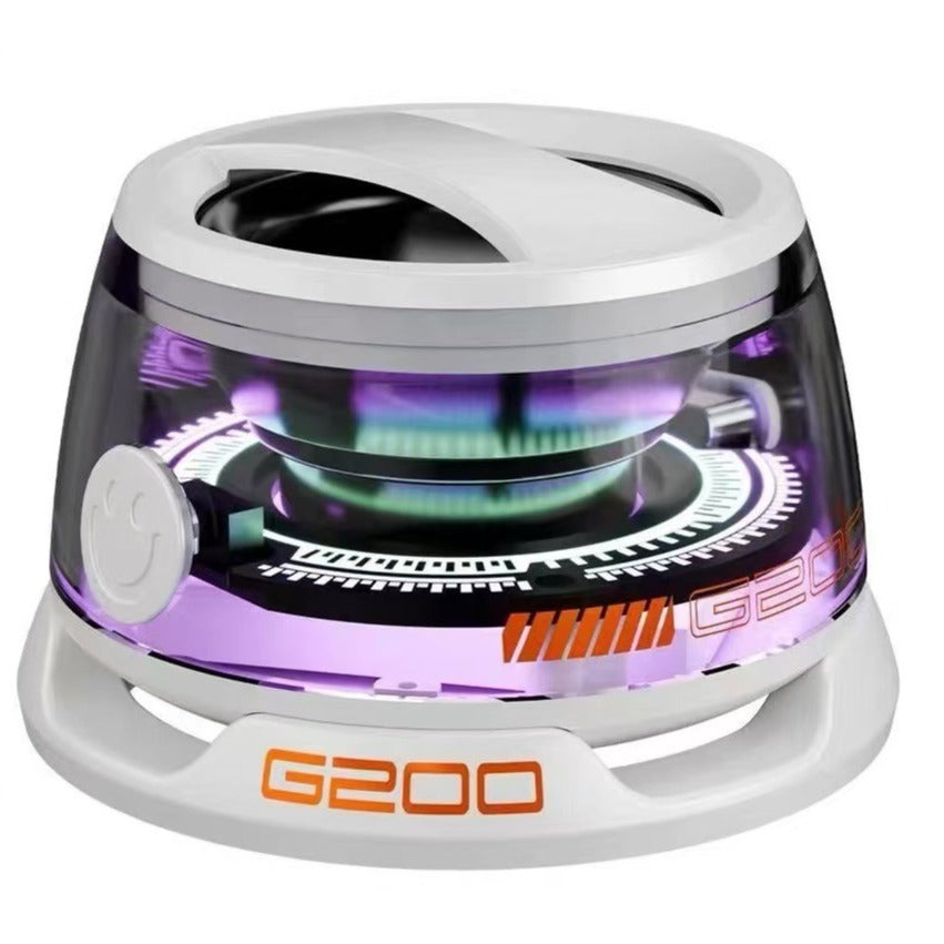 Portable Bluetooth Speaker G200 RGB Lighting Speaker BT5.3 Mini Sound Box 7 Hours Playback Magnetic Phone Holder - BuzzMart
