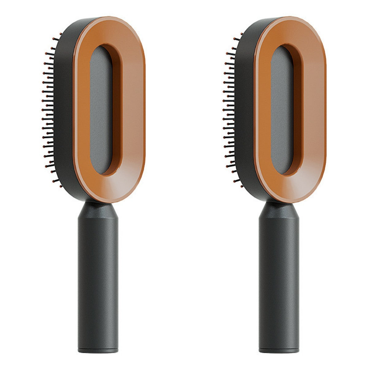Self Cleaning Hair Brush For Women One-key Cleaning Hair Loss Airbag Massage Scalp Comb Anti-Static Hairbrush - BuzzMart
