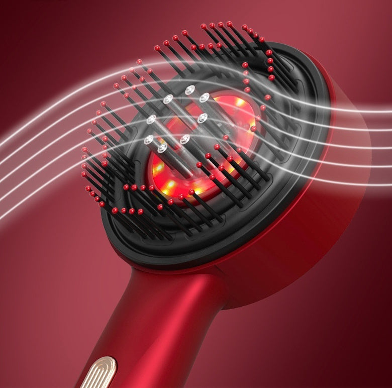 Electric Hair Massage Comb – Perfect Gift for Scalp Care - BuzzMart