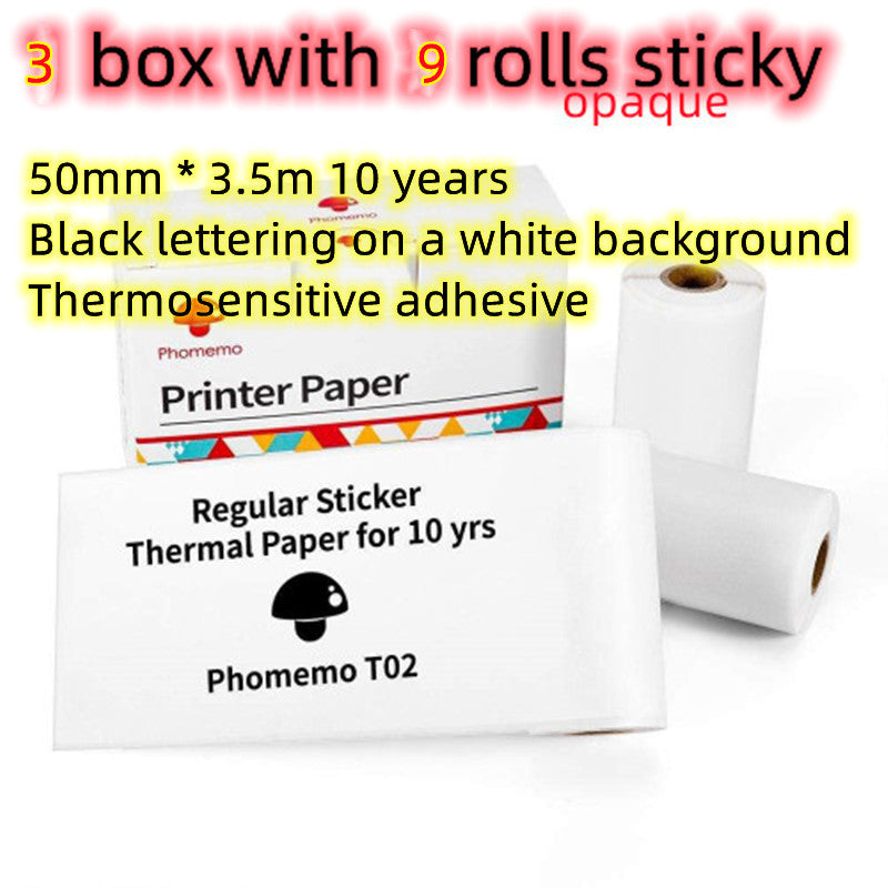 Portable Mini Thermal Label Printer Home Photo Printer Student Wrong Question Printer Bluetooth-compatible Mini Label Printer Price Tag - BuzzMart